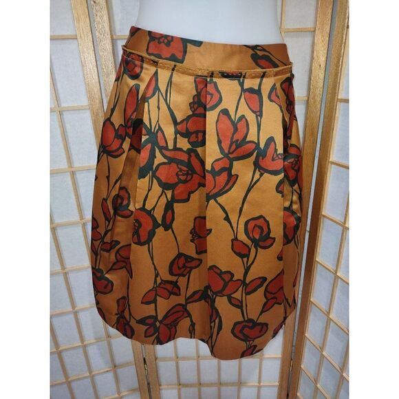 Simply Vera Sz 6 Floral Skirt - Picture 6 of 7